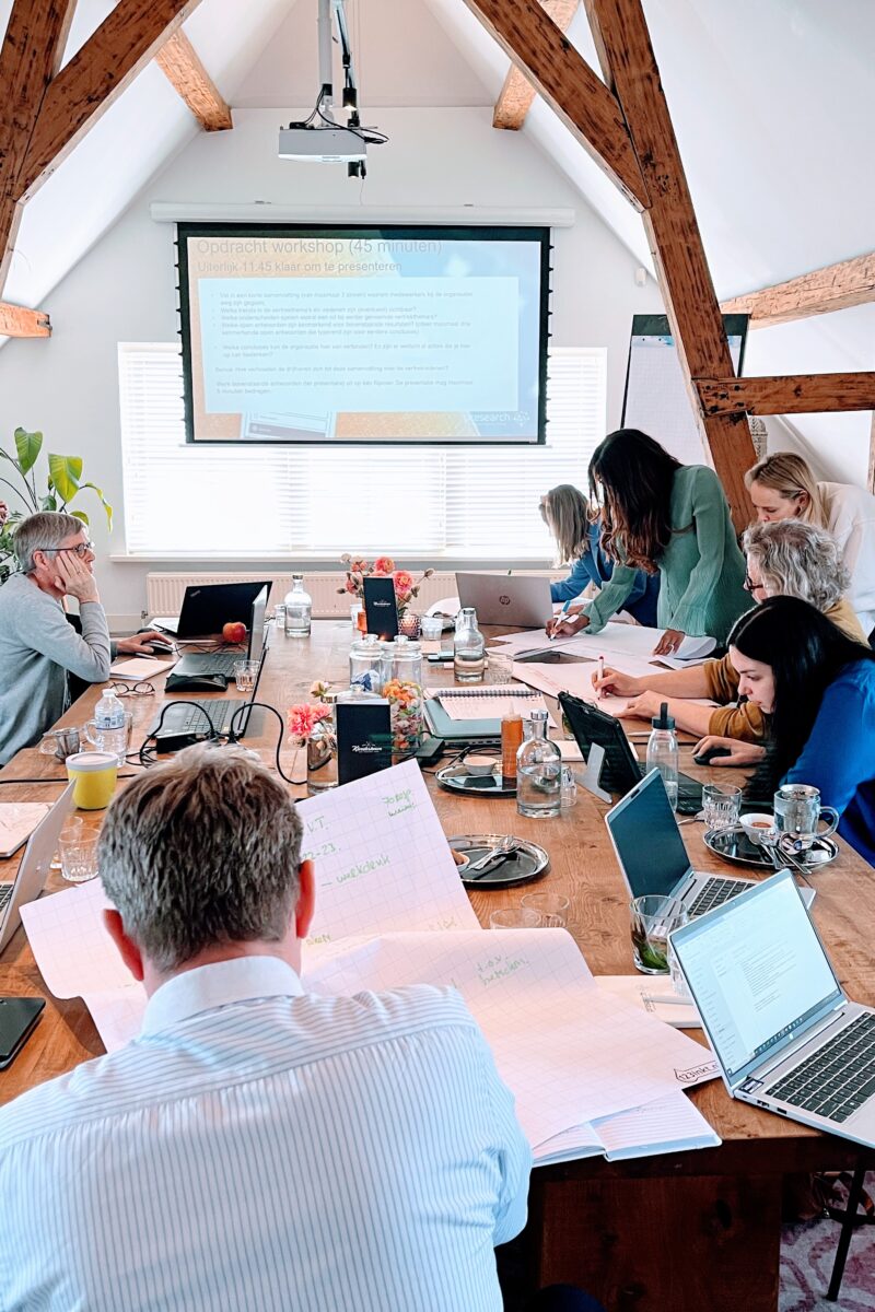 Training van cursisten in opvolging medewerkersonderzoek