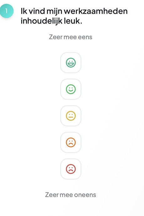Gamification in employee surveys using smileys